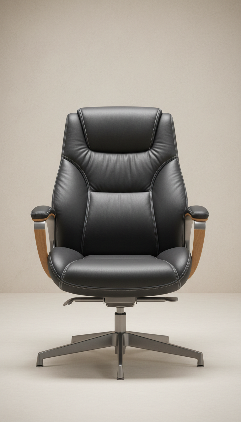 Executive Leather Swivel Chair