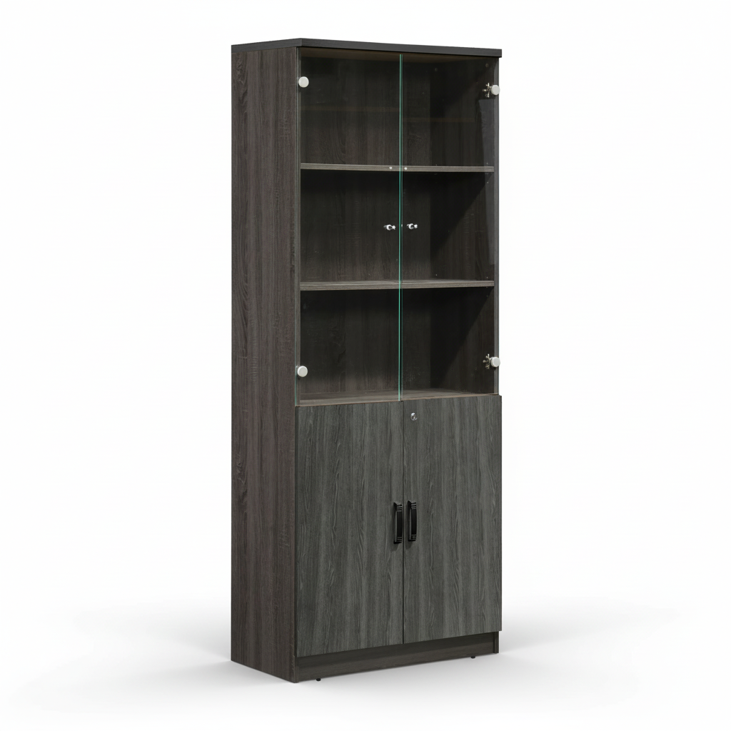 MP3 BOOKSHELF WITH GLASS DOOR (7605225259091)