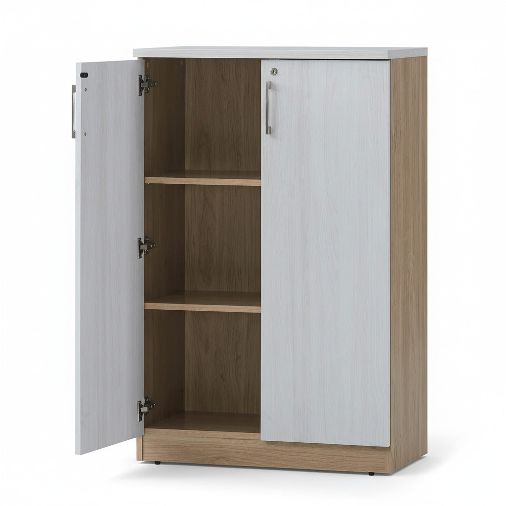 MP6 MEDIUM HEIGHT CABINET WITH WOODEN DOOR (7474508562515)