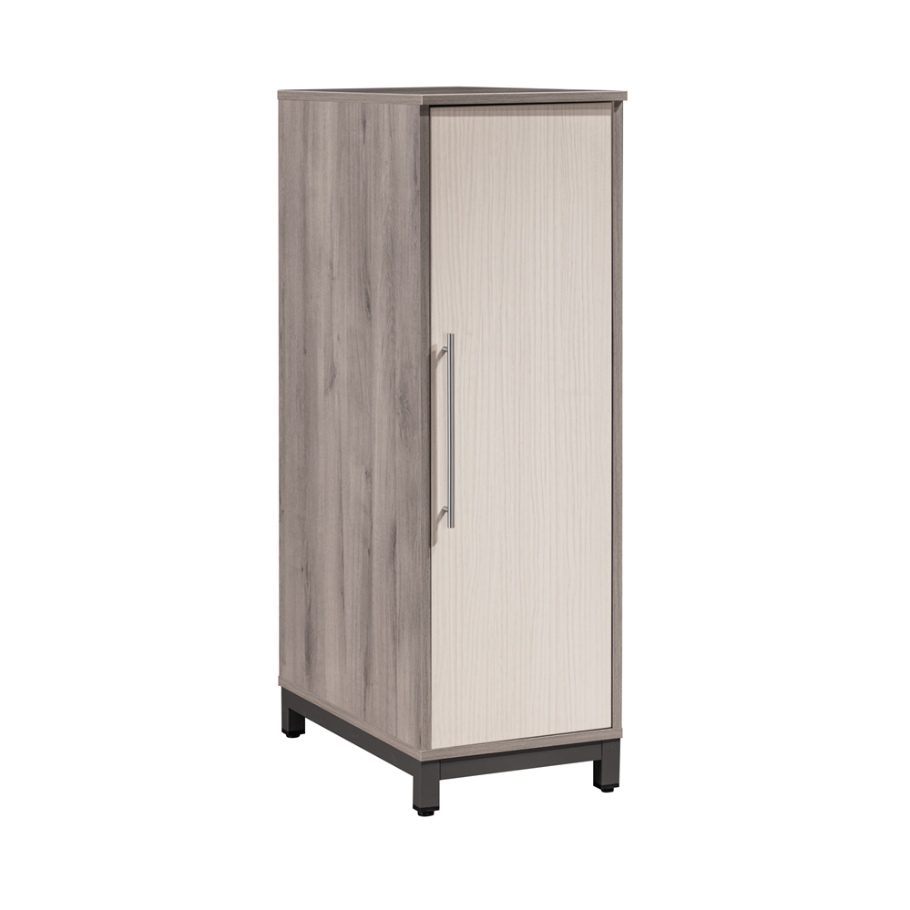 MX3 SINGLE MEDIUM HEIGHT CABINET WITH WOODEN DOOR (7111237140563)