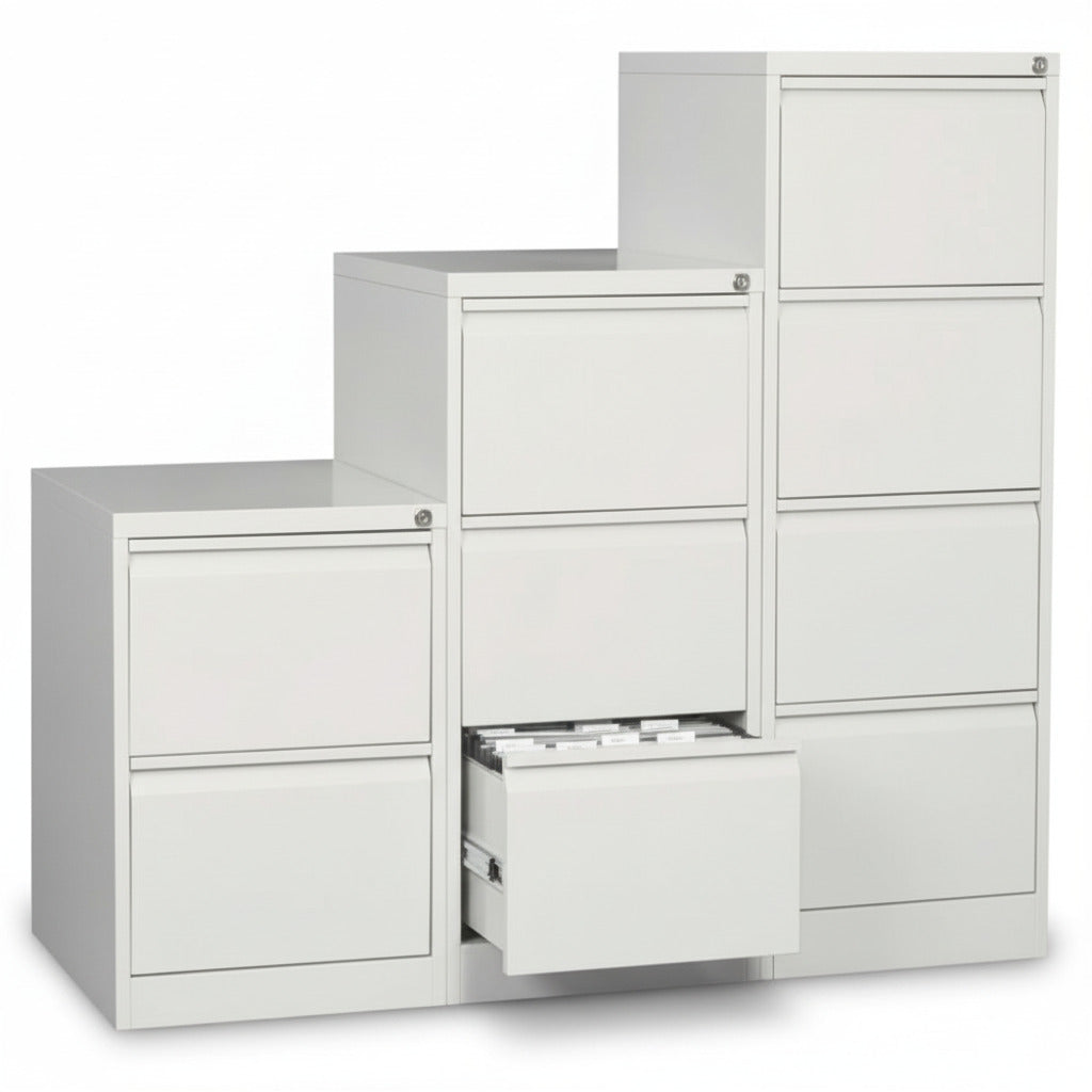 4 DRAWER VERTICAL FILING CABINET by SOHO II GENEVA (6900179206227)