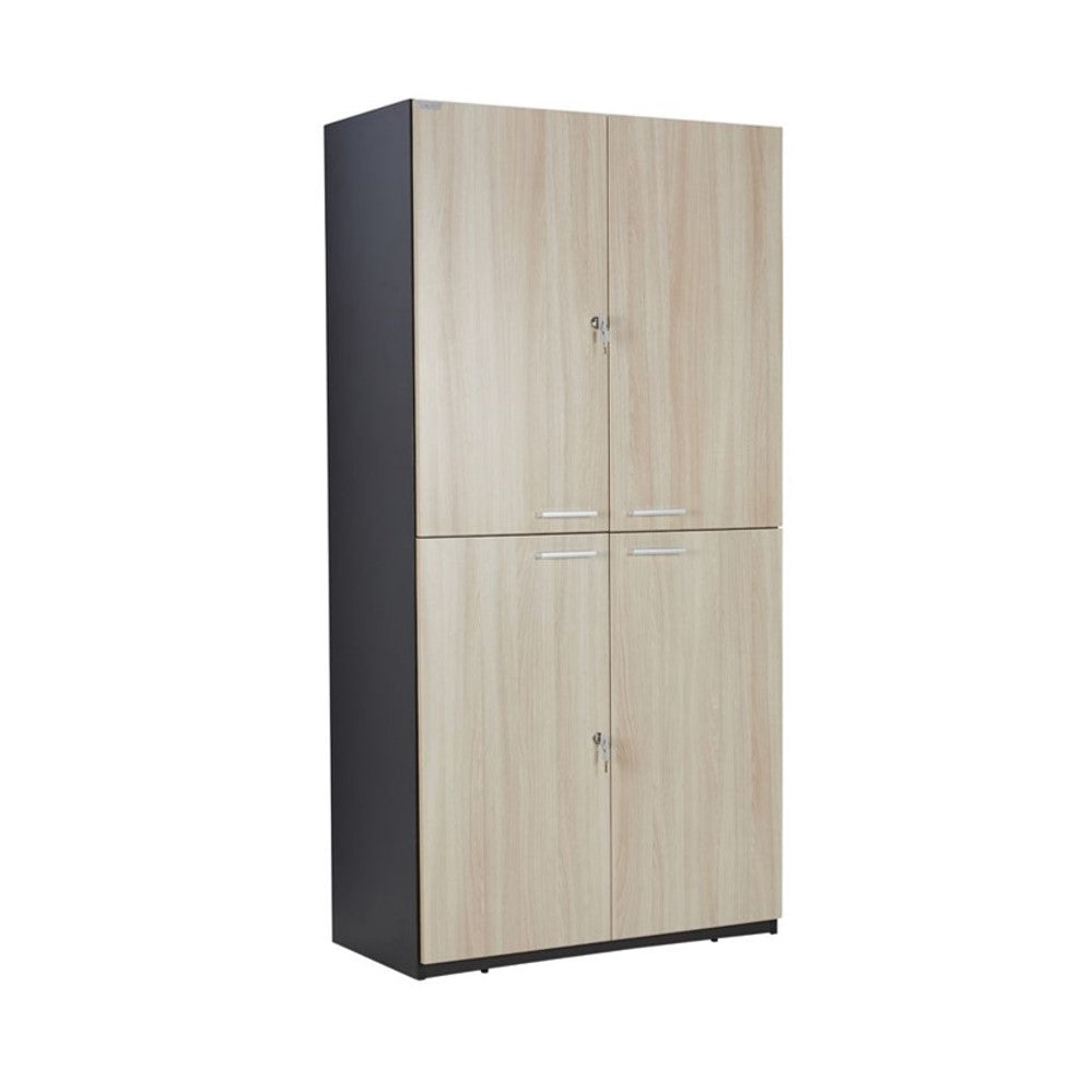 4 door tall deals cabinet