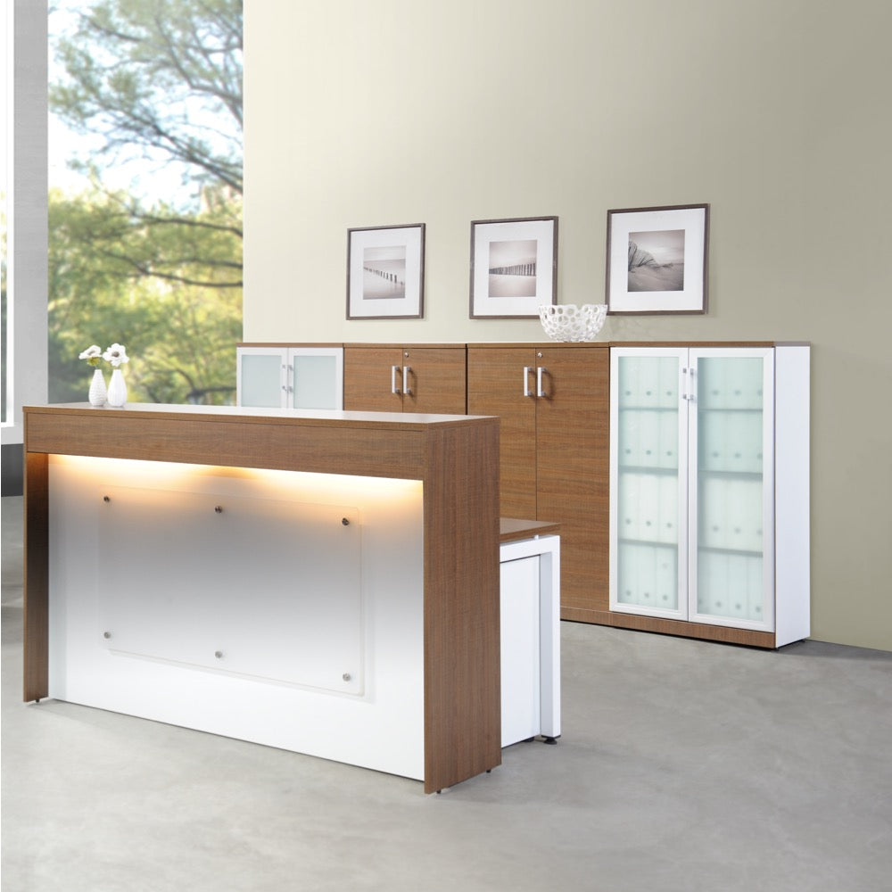 PX5 RECEPTION COUNTER WITH DESK (4476095496275)