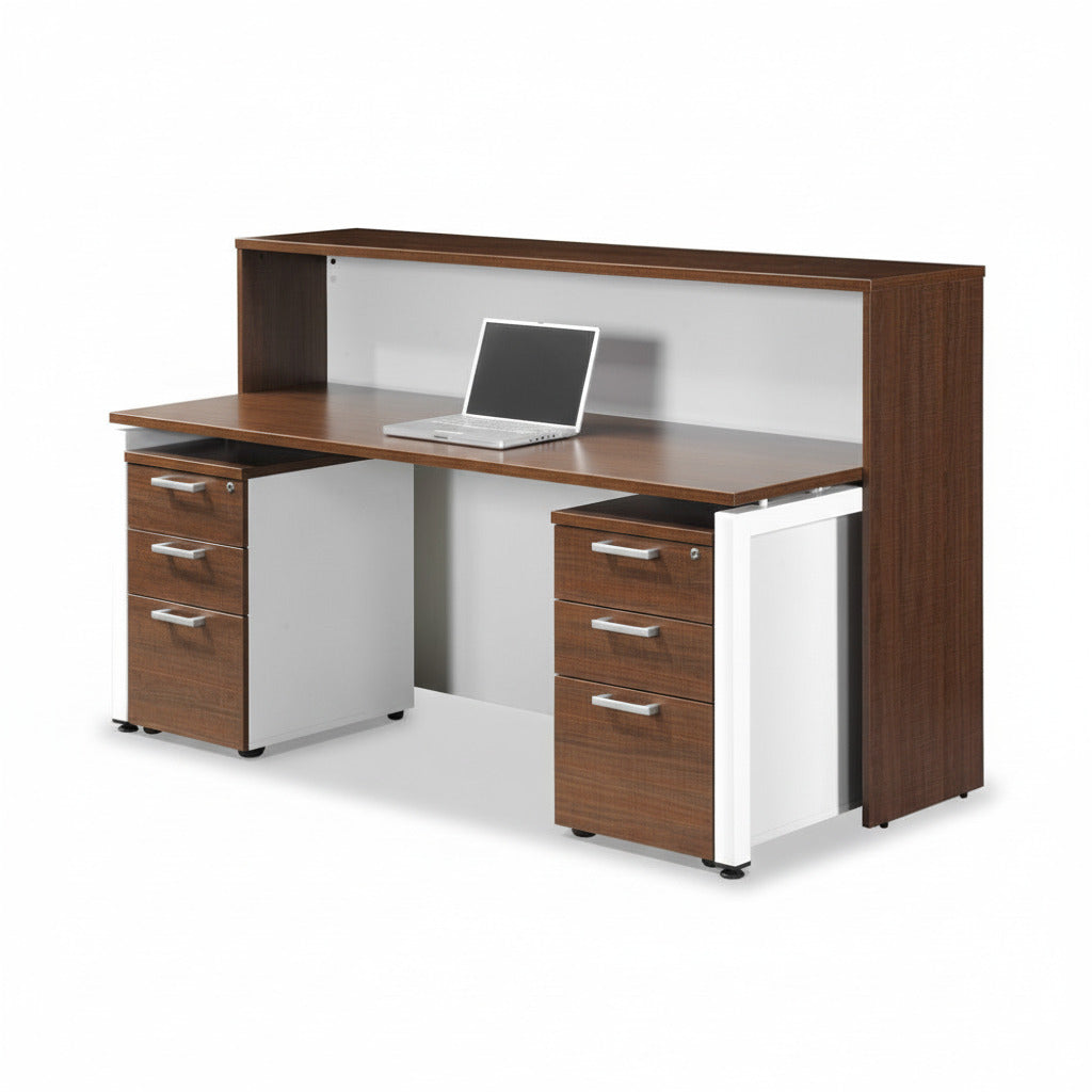 PX5 RECEPTION COUNTER WITH DESK (4476095496275)