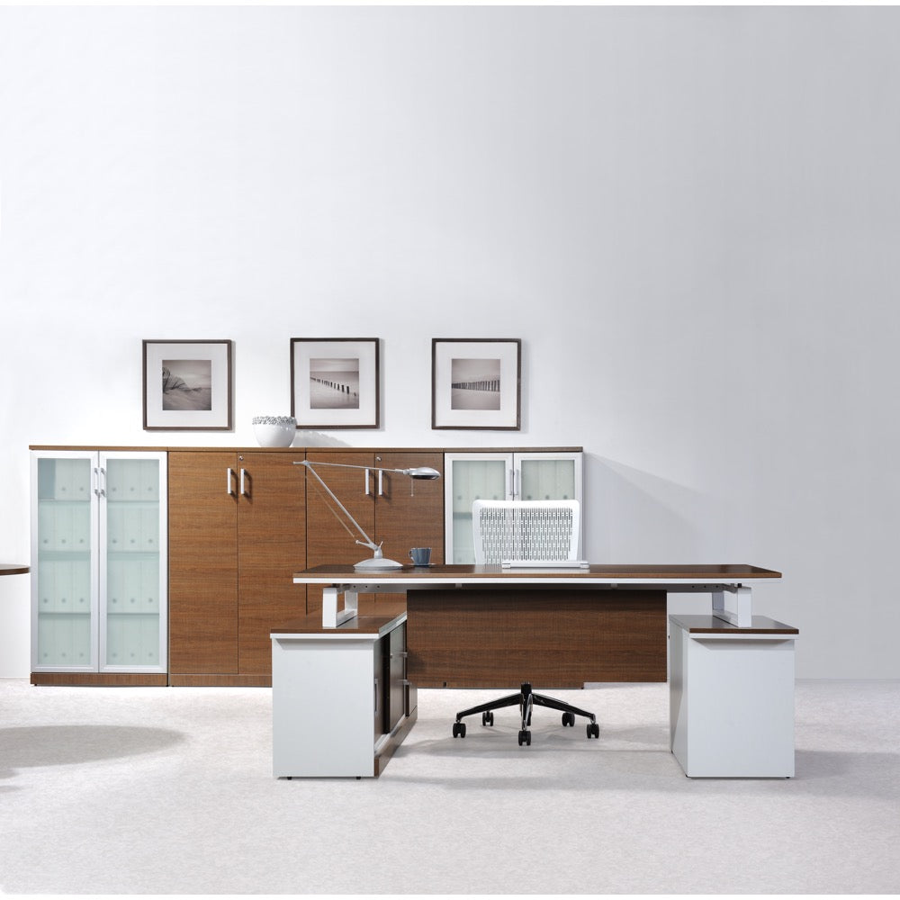 PX5 MEDIUM HEIGHT CABINET WITH WOODEN DOOR (4469110898771)